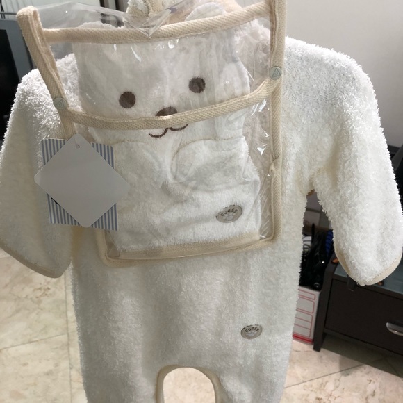 Guess Other - Layette towel onesie Guess Other - Layette towel onesie